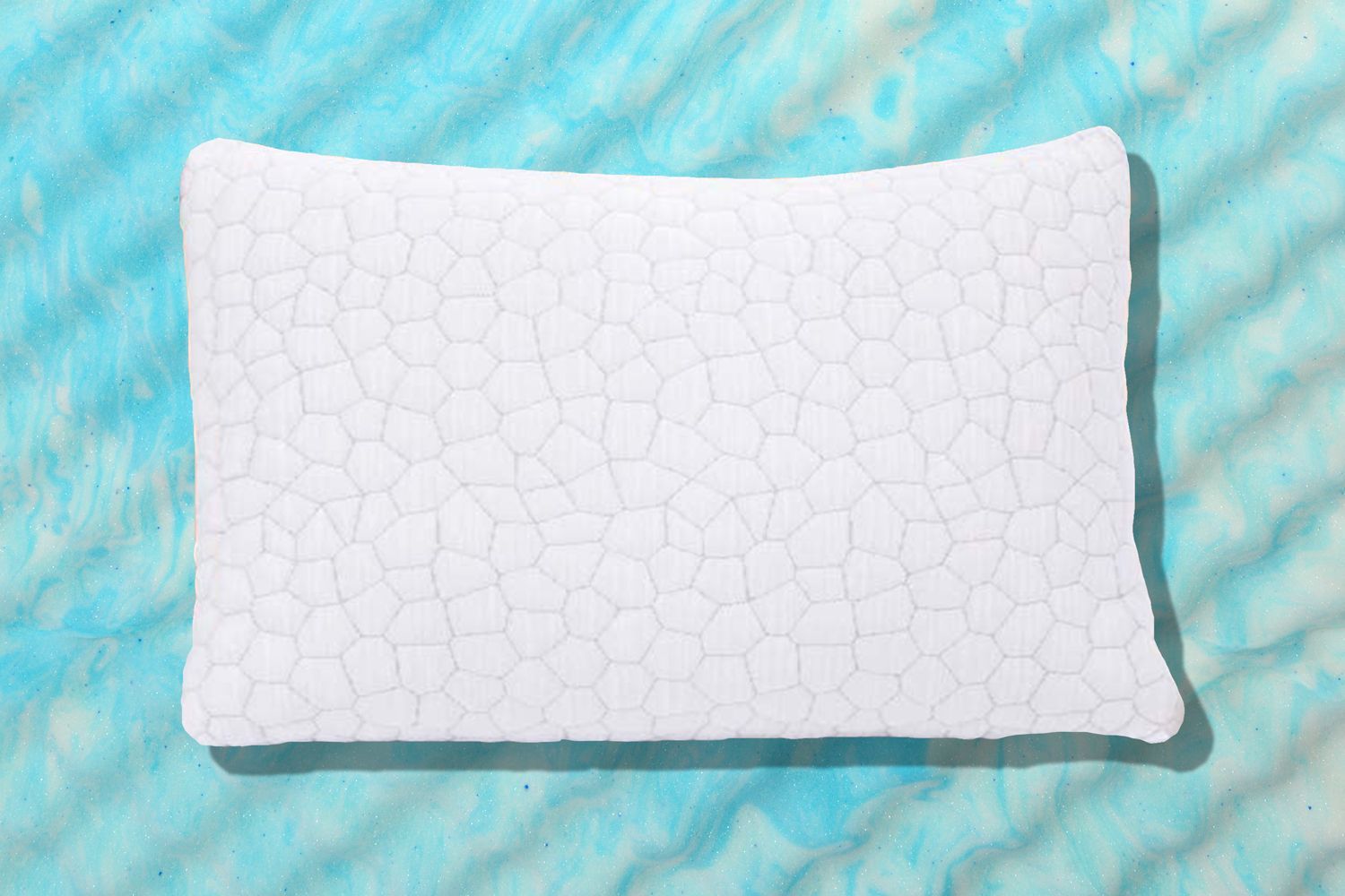 Outlast temperature reactive top memory foam pillow