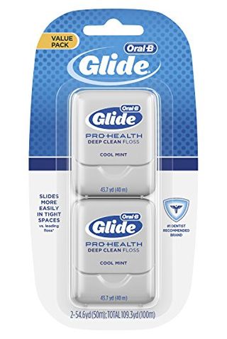 Glide Pro-Health Deep Clean Dental Floss, Cool Mint