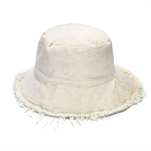 Wide Brim Cotton Bucket Hat