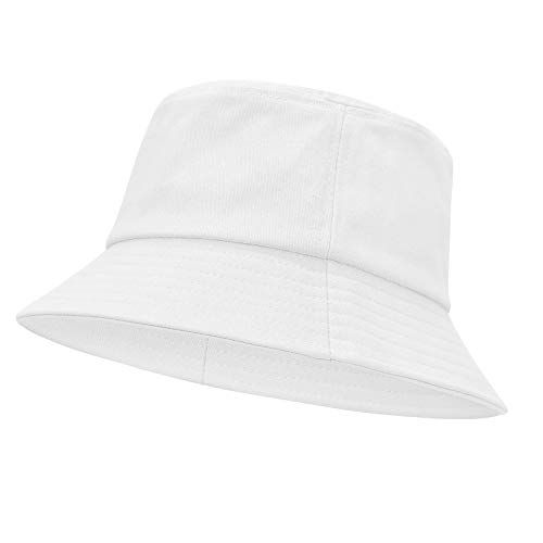 Durio White Bucket Hat