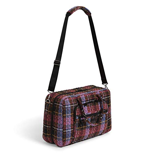 Béis 'The Weekender' in Plaid - Plaid Weekend & Duffle Bag