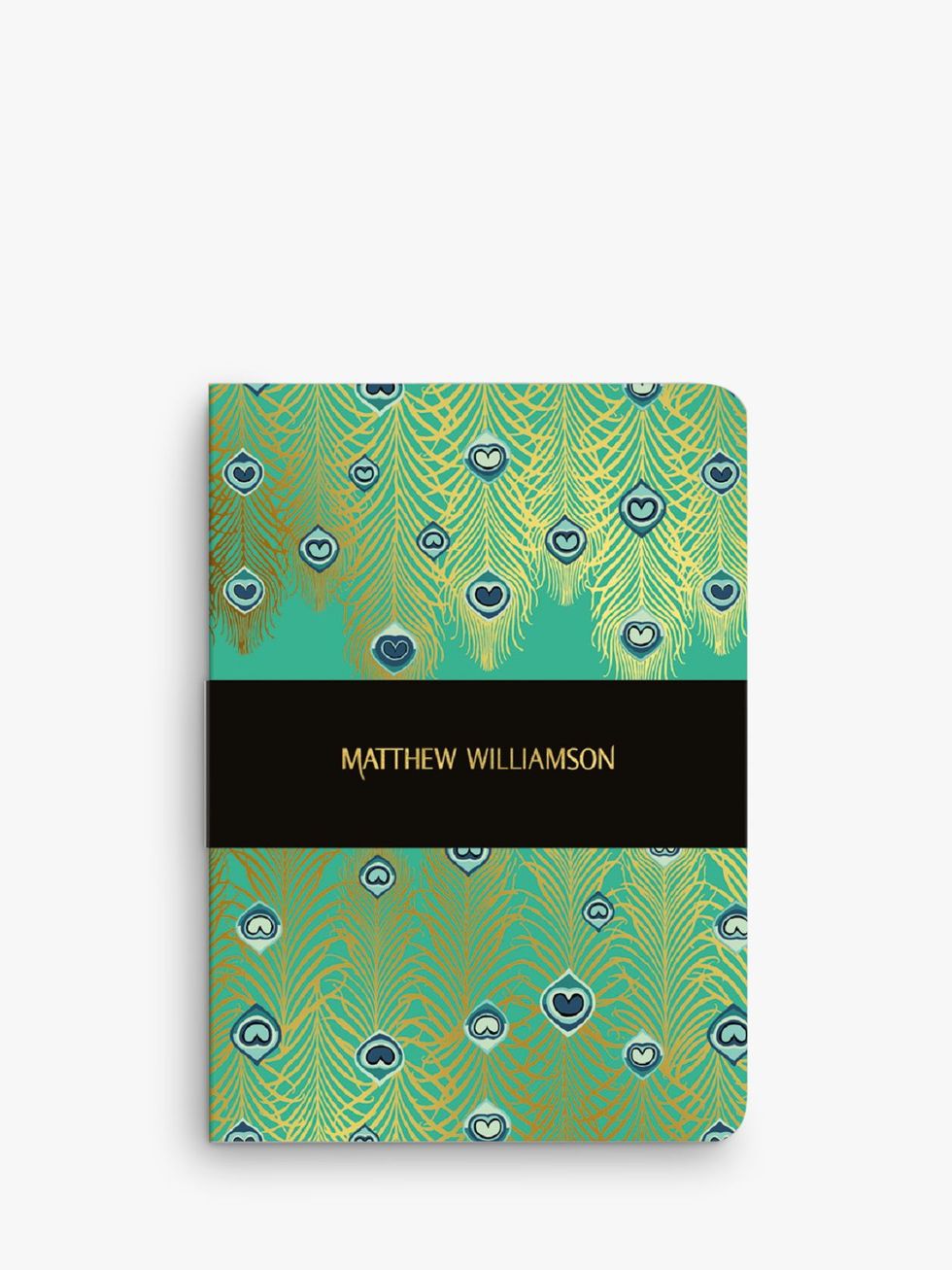Museums & Galleries Matthew Williamson A5 Jade Peacock Notebook