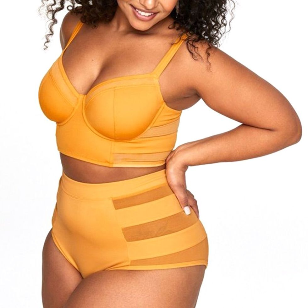 ADOME Tummy Control Tankini Swimsuits for Women 2 Pcs Swimsuit Set