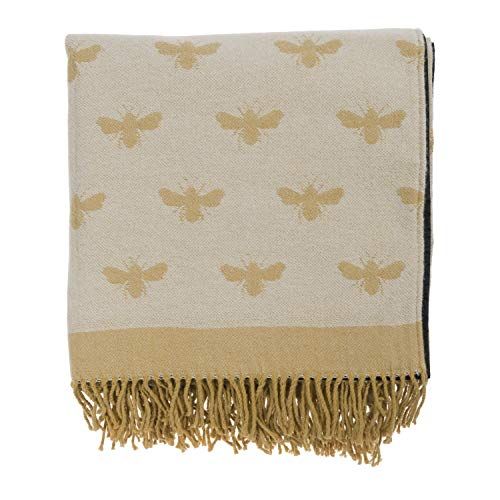 Sophie Allport Bees Knitted Picnic Blanket