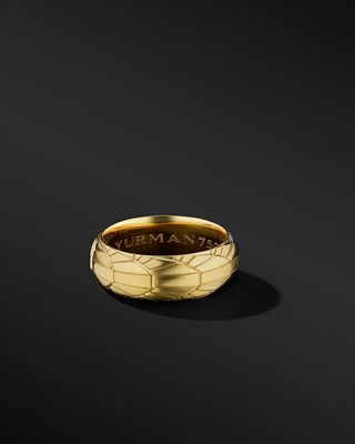 Empire Band Ring in 18K Yellow Gold