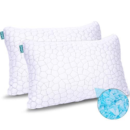 Qutool Shredded Memory Foam Pillows (Set of 2)