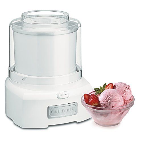 Secura Ice Cream Maker Mini Electric Ice Cream Machine for Homemade Gelato,  Sorbet, Frozen Yogurt 