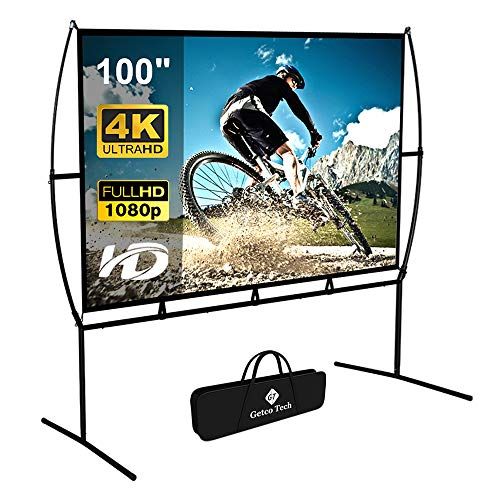 ... Or Purchase a Portable Projector Screen 