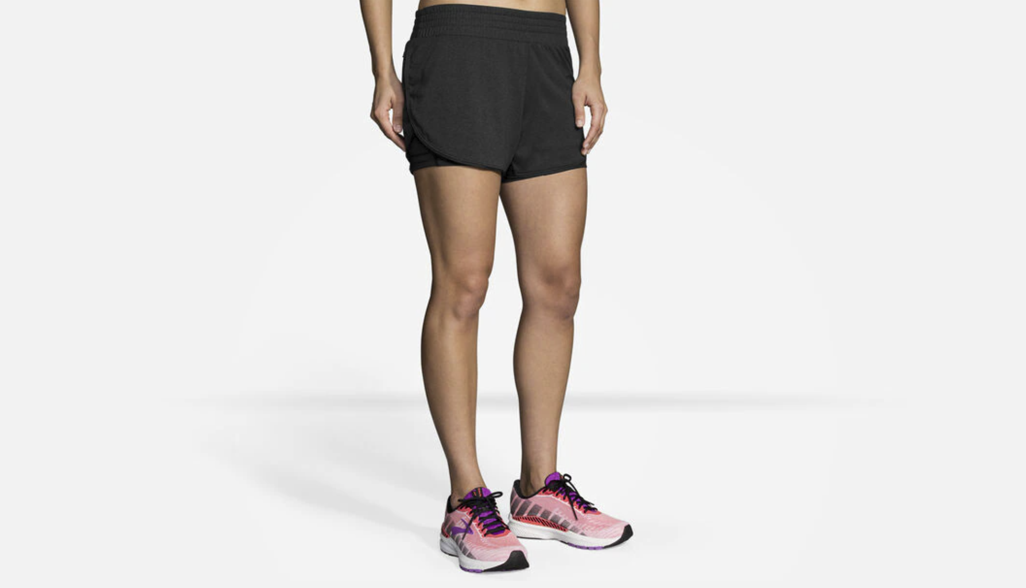 women's workout shorts with spandex underneath