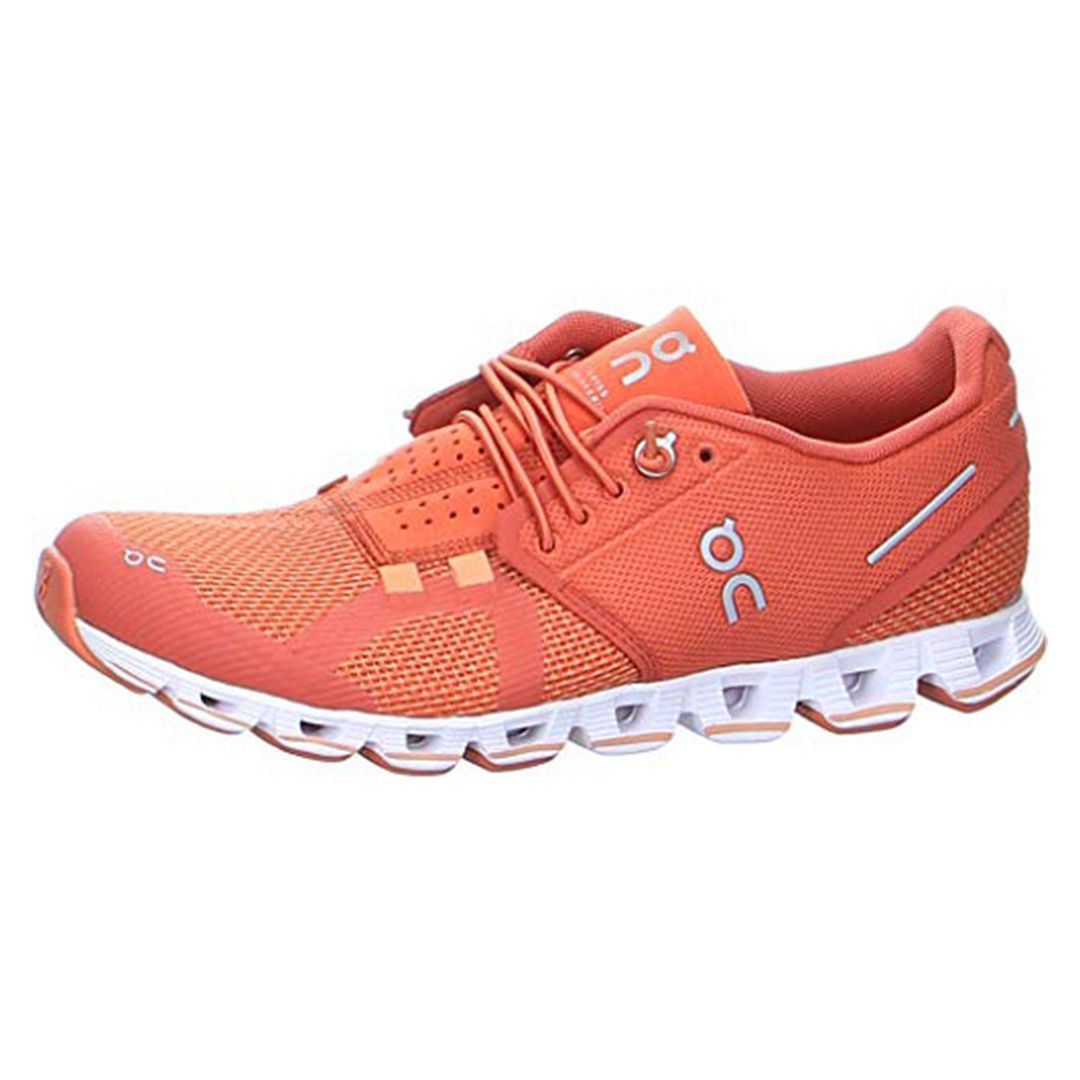 Cloud Textile Synthetic Chili Rust Trainers