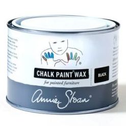 Annie Sloan black chalk paint wax