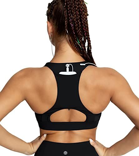Stop shoving your phone in your bra and get one of these sports bras with  pockets