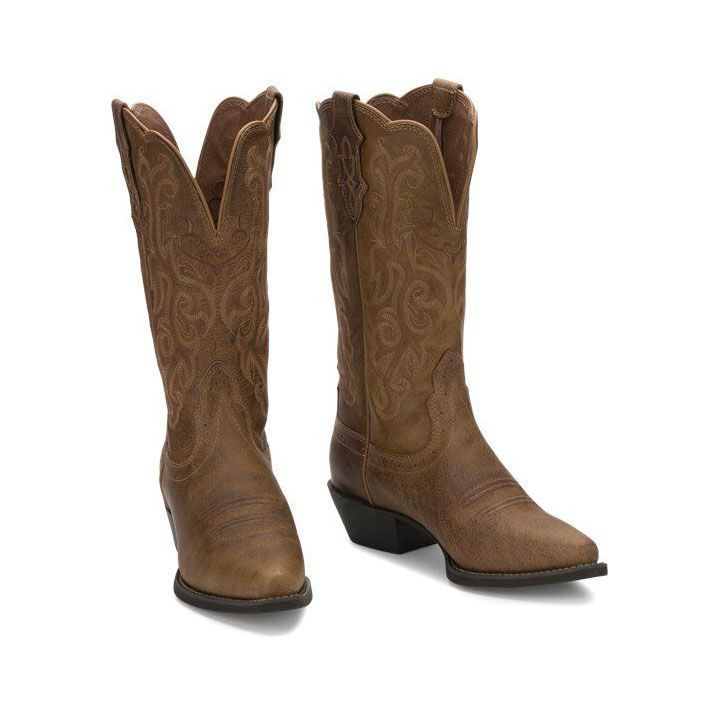 ladies brown country boots