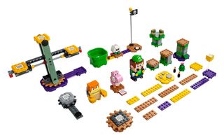 Aventuras con el curso de iniciación de Luigi (LEGO 71387)