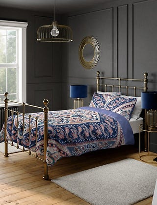 Pure Cotton Paisley Bedding Set, M&S, from £31.60