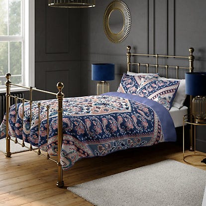 Pure Cotton Paisley Bedding Set, M&S, from £31.60