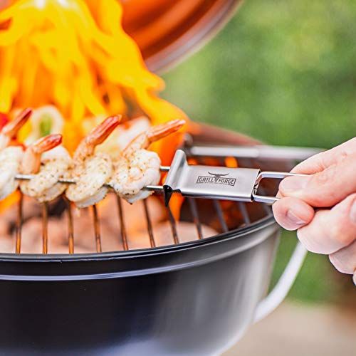 Grill Forge Double-Prong Skewers
