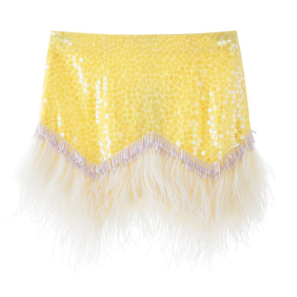 miu miu sequin skirt