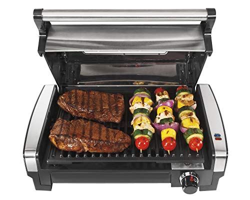 Indoor Grill, CUSIMAX Smokeless Grill Indoor, Electric Grill