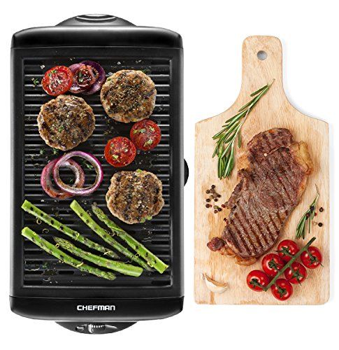 Cusimax Smokeless Grill Indoor Grill Electric Grill Griddle with
