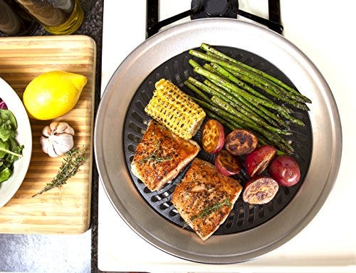 Stove Top Smokeless Grill 