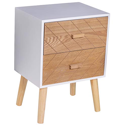 Mesita de noche madera 