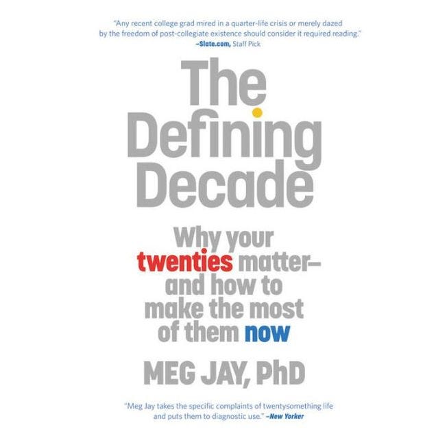'The Defining Decade' Book