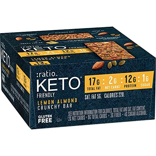 Toasted Almond Keto* Friendly Crunchy Bar | Ratio Food