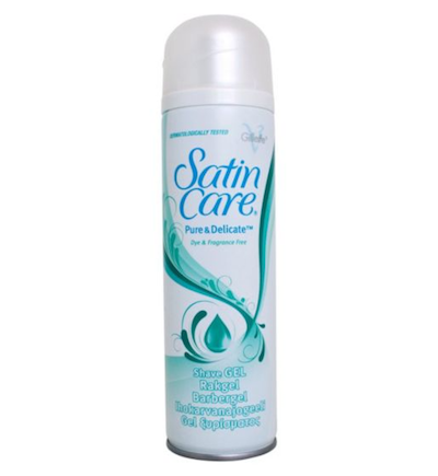 Gillette Satin Care Women's Shaving Gel Pure & Delicate 200ml