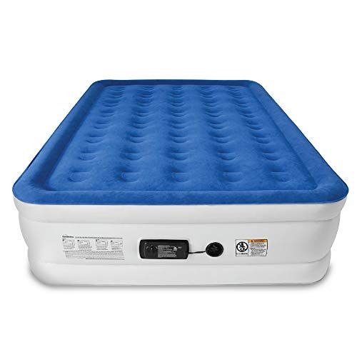 Bed in a bag inflatable outlet mattress