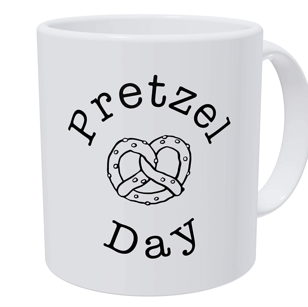 Pretzel Day Mug