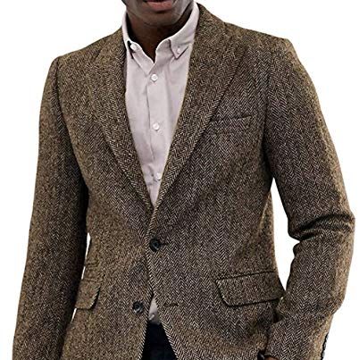 Tweed Herringbone Jacket