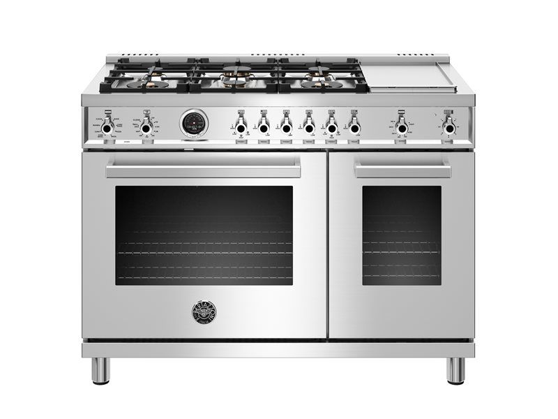 48-Inch Dual-Fuel Range and  Electric Self-Clean Oven