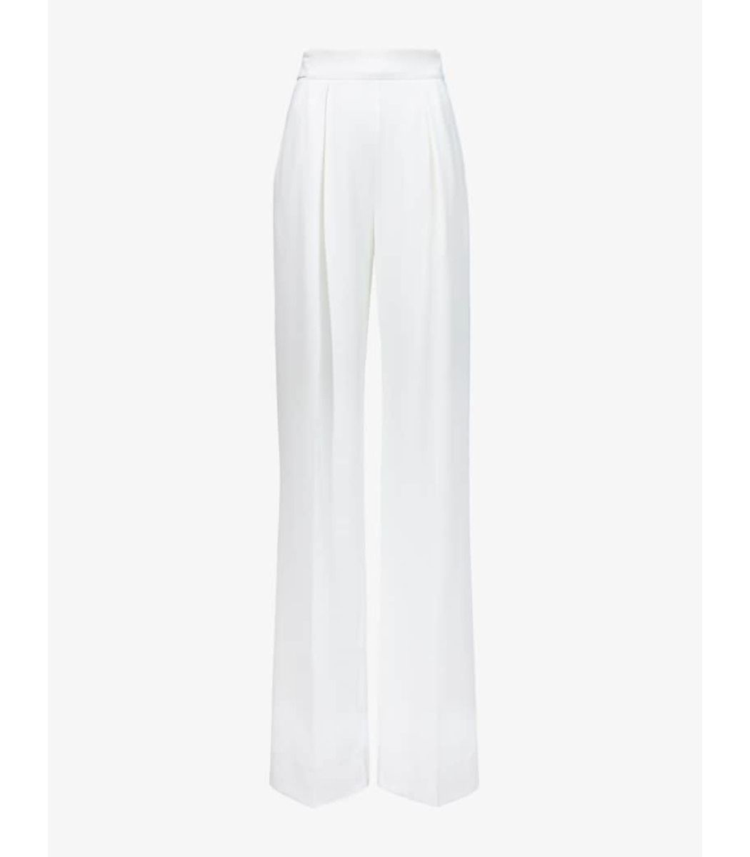 Crepe Wide Leg Pants