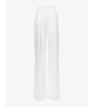 Crepe Wide Leg Pants