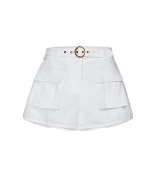 Brighton Linen-Blend Shorts