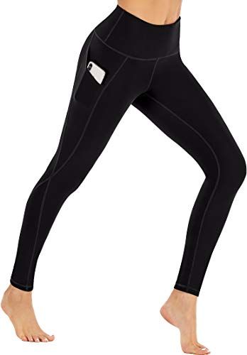 Details 153+ black yoga pants with pockets best