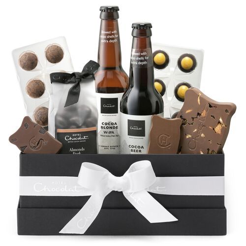 beer and chocolate gift set