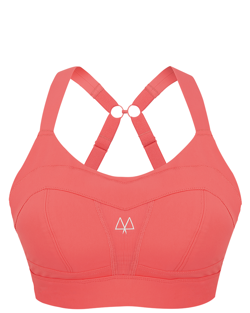 (S - SM) UNDER ARMOUR High Impact Front Pocket Cross Back Sports Bra