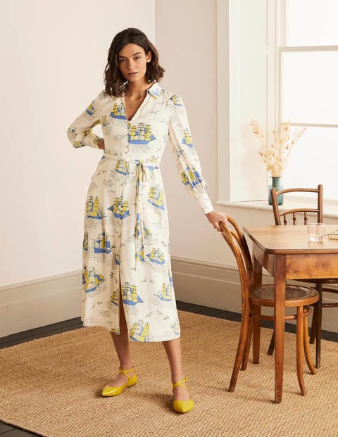 Rosanna Midi Shirt Dress - was £130