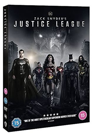 La liga de la justicia de Zack Snyder [DVD] [2021]