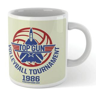 Top Gun-Volleyball-Turnier-Tasse 1986