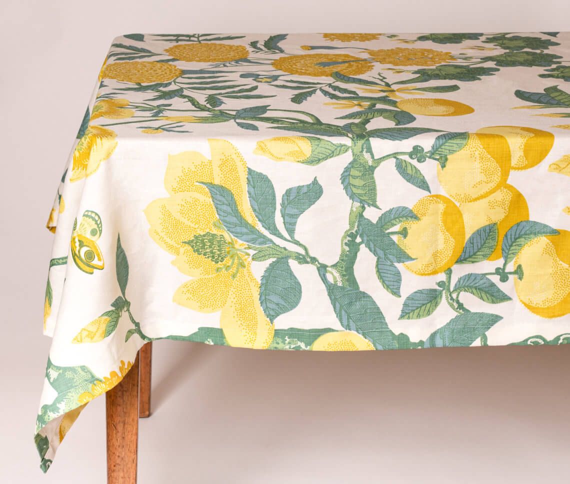Linen Tablecloth in “Margot”