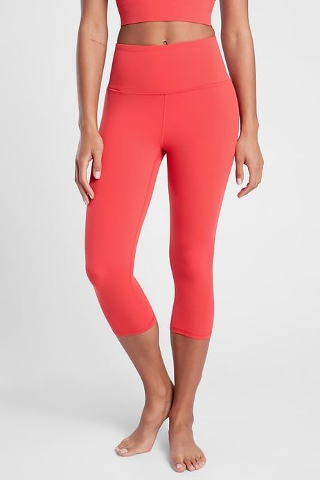 CLEARANCE - Women's Compression Capri Leggings with Reflector