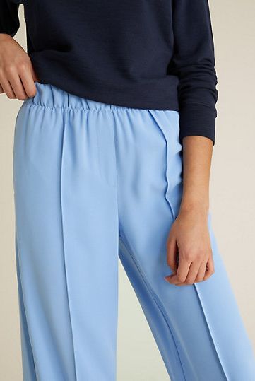Wide Leg Relaxed Trousers, M&S, £35