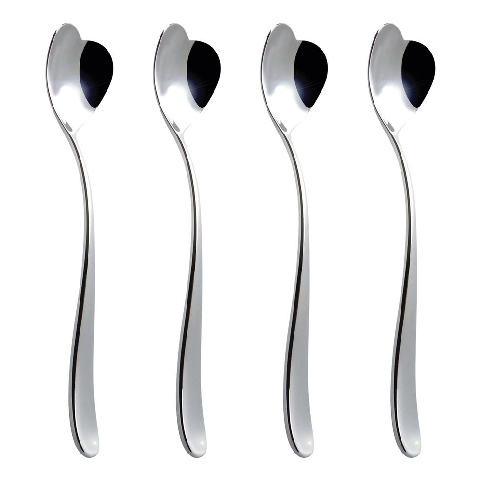 'Big Love' Heart Spoons, Set of 4