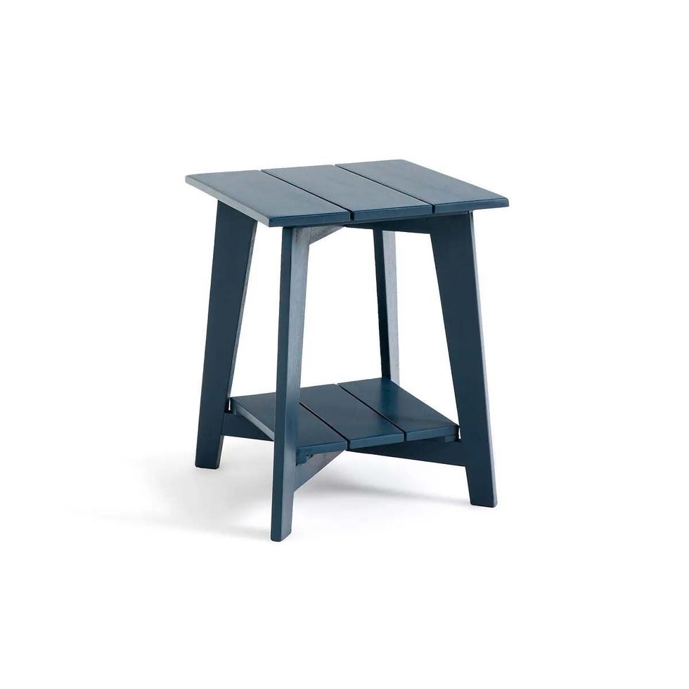 Mesa auxiliar azul