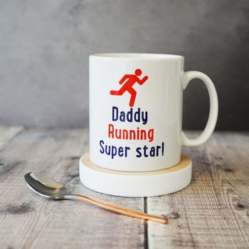 Personalised 'Running Star' Mug