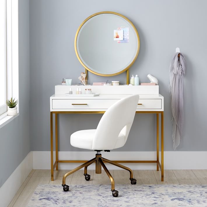 10 Best Makeup Vanities With Storage, Small White Vanity Table Without Mirror