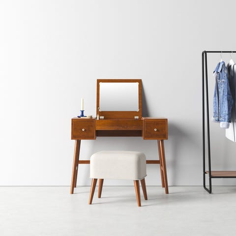 14 Best Makeup Vanities With Storage 2022 Vanity Desks 14 Best Makeup Vanities With Storage, Vanity Table Allmodern